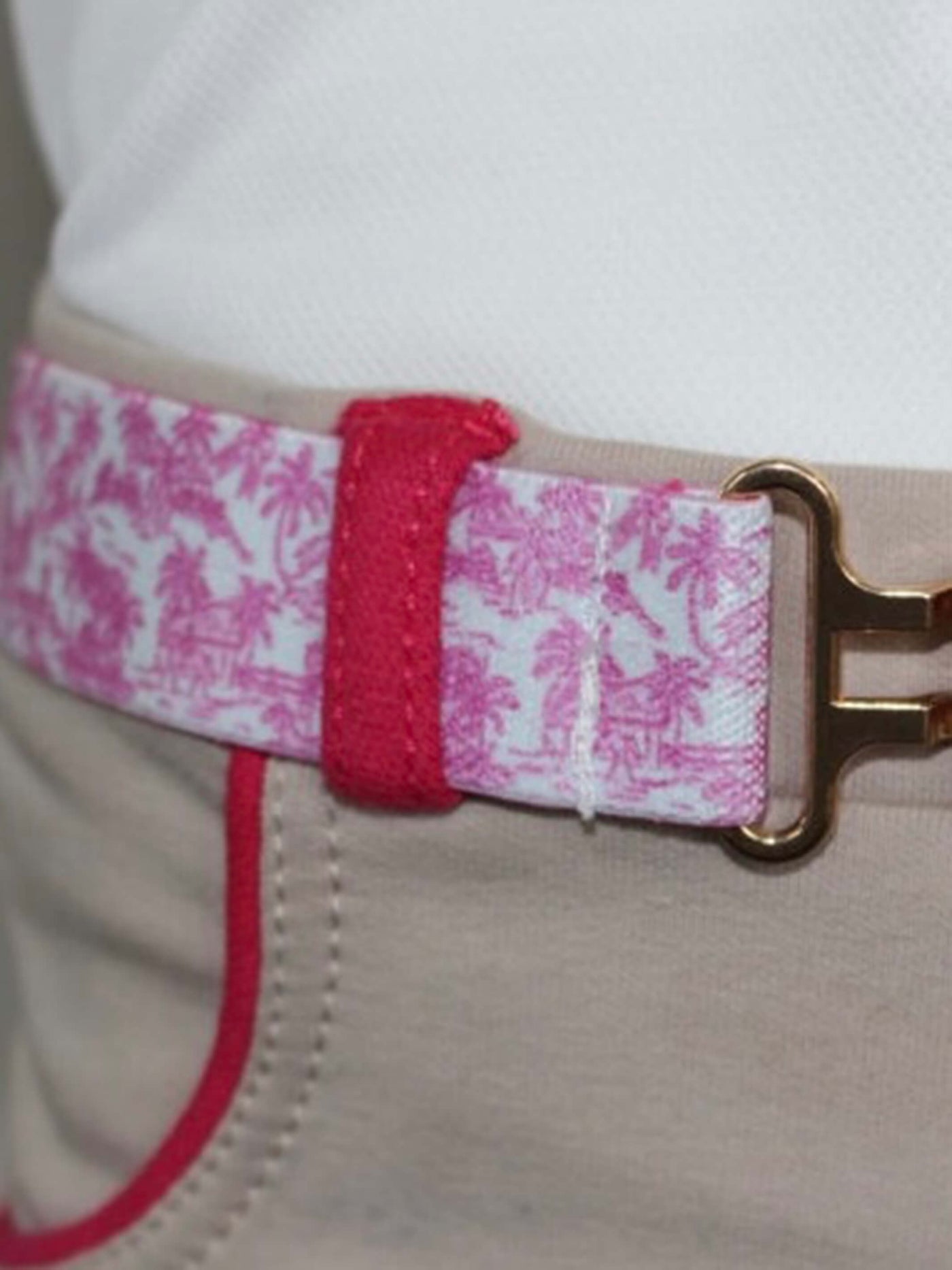 Belle and Bow Belt - Wellington Pink