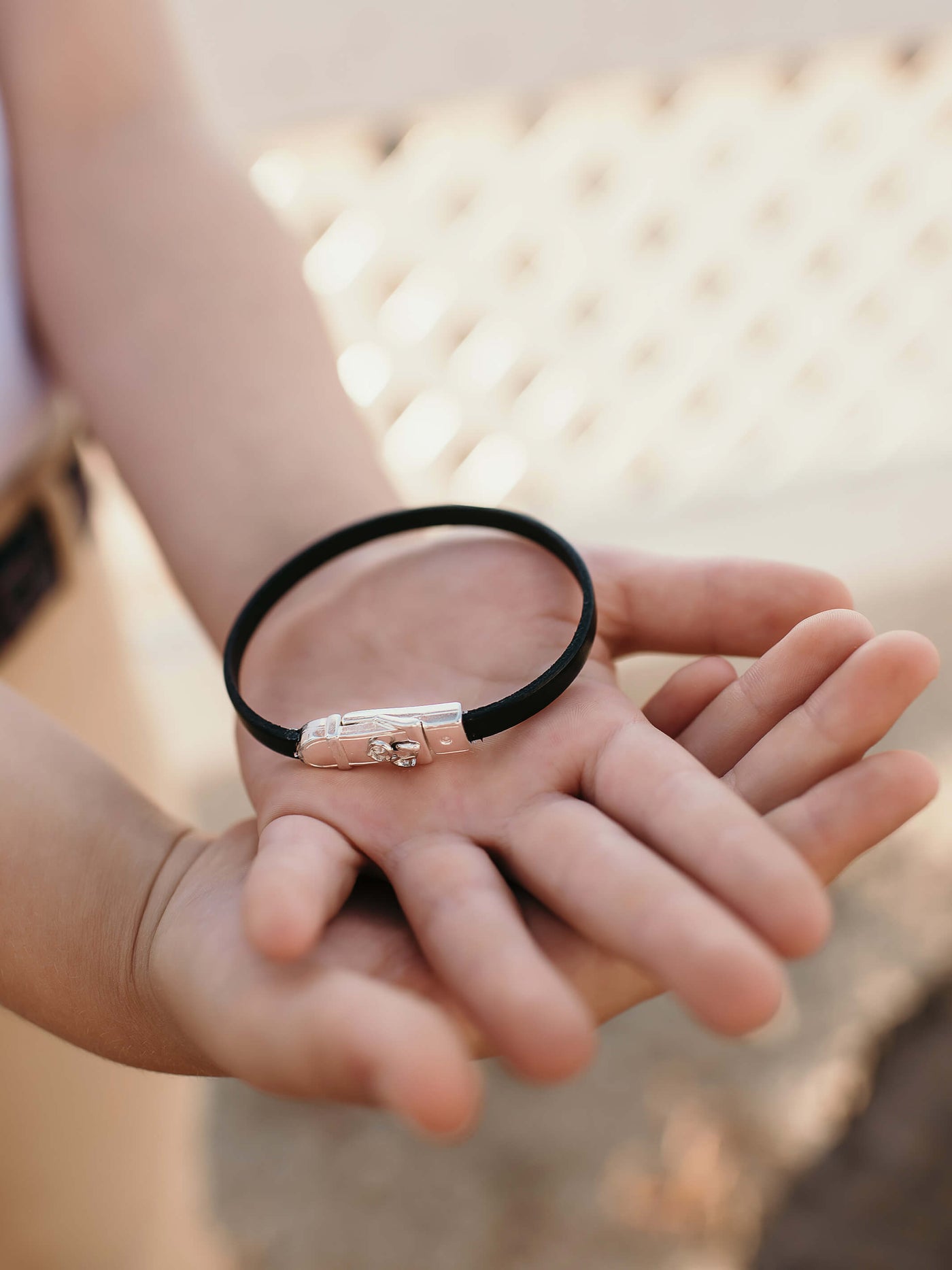 Black Buckle Bracelet