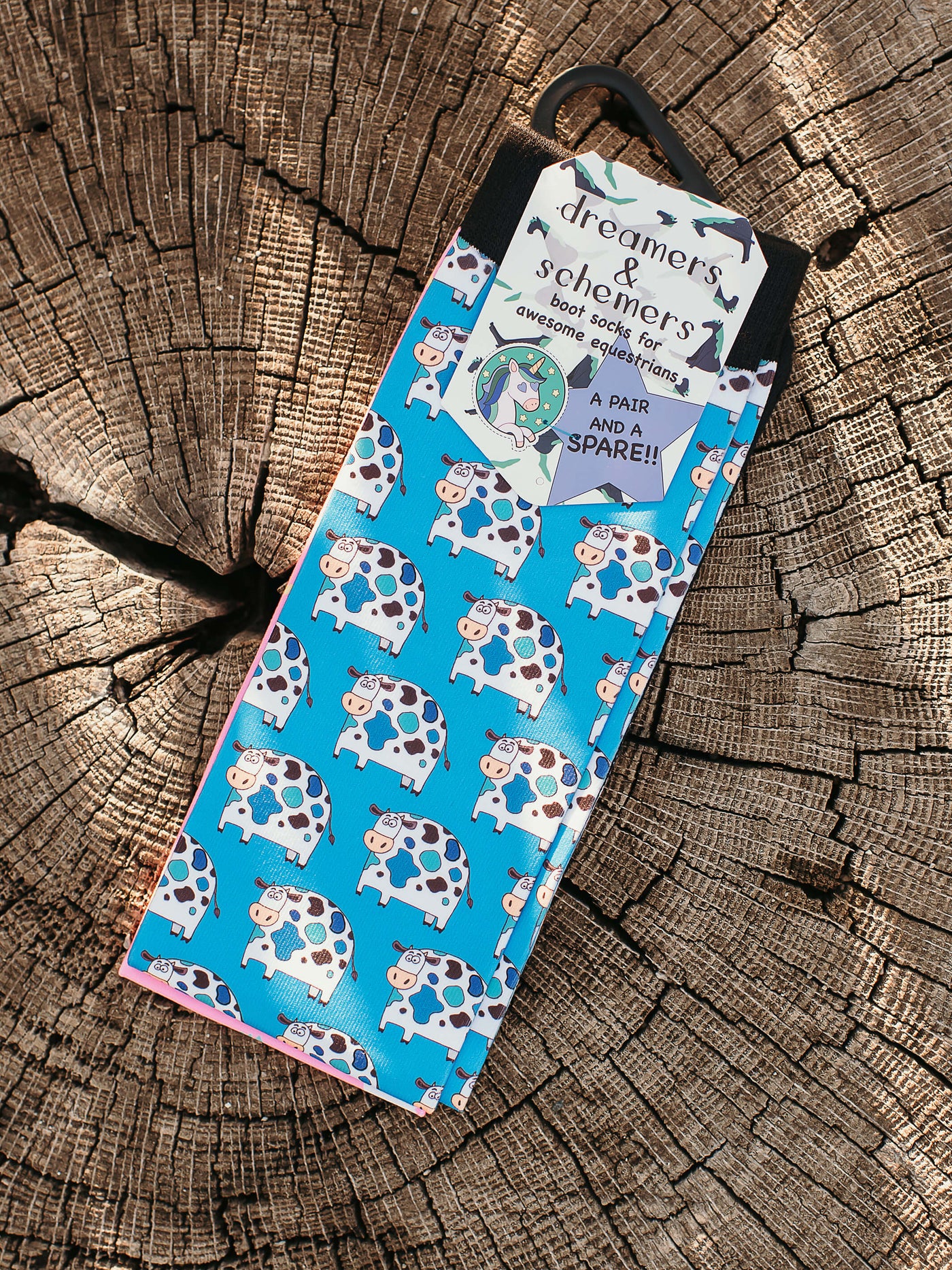 Moo Dreamers and Schemers Youth Socks