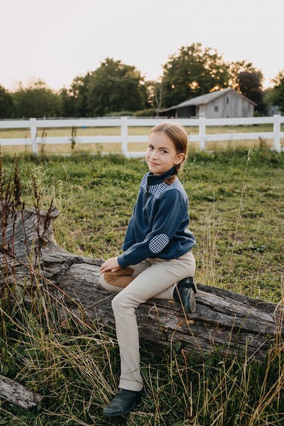 Elbow Patch Quarter Zip