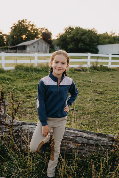 Elbow Patch Quarter Zip