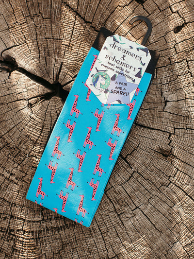 You Bet Giraffe Dreamers and Schemers Youth Socks